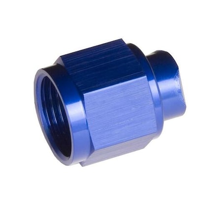 Red Horse Performance -03 TWO PIECE AN/JIC FLARE CAP NUT - BLUE 929-03-1